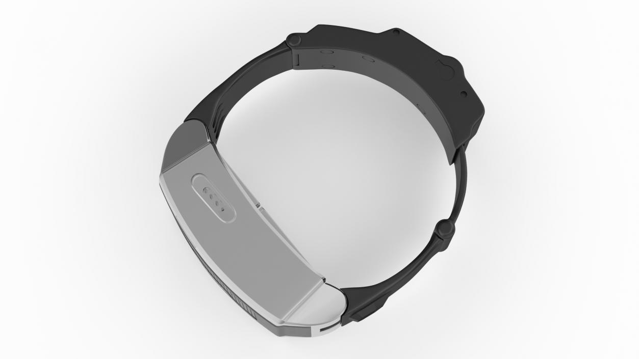 3D model Gps Bracelet Offender Tracking