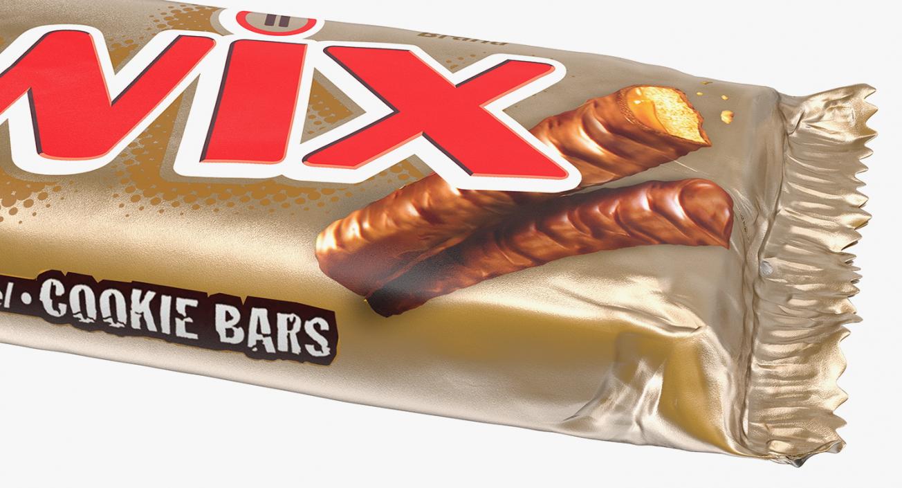 3D Twix Chocolate Bar model