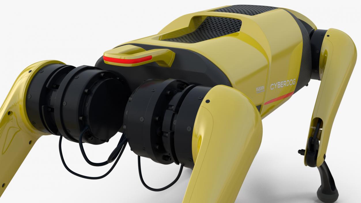 Xiaomi Cyberdog Yellow 3D