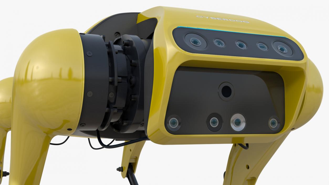 Xiaomi Cyberdog Yellow 3D