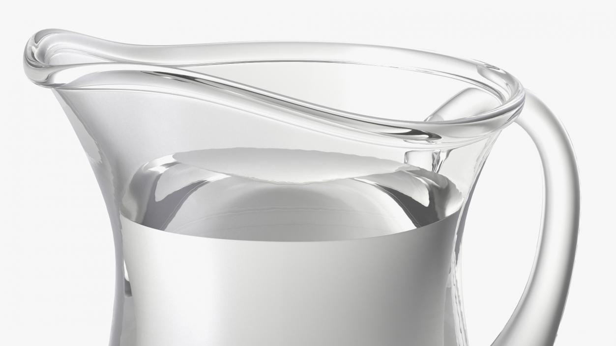 3D model Glass Jug With Water