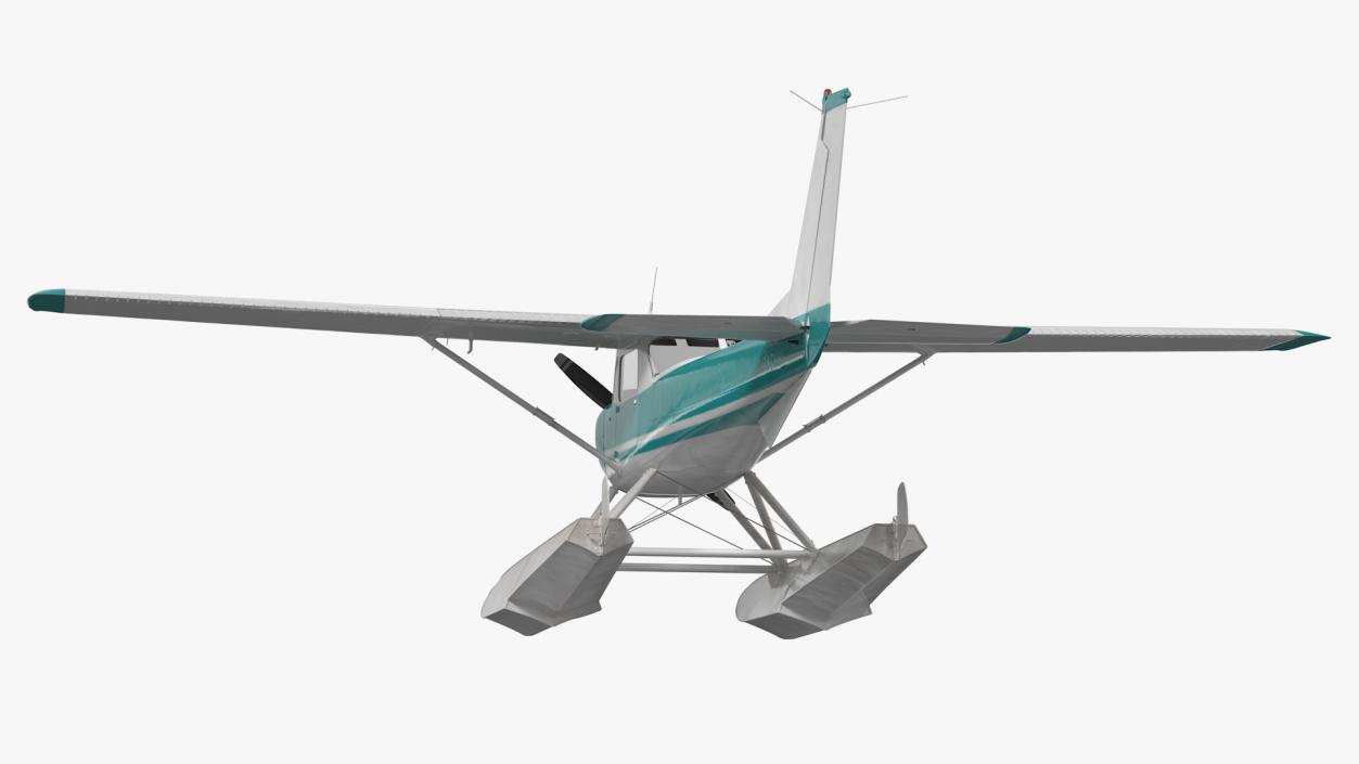 3D model Light Floatplane Aircraft