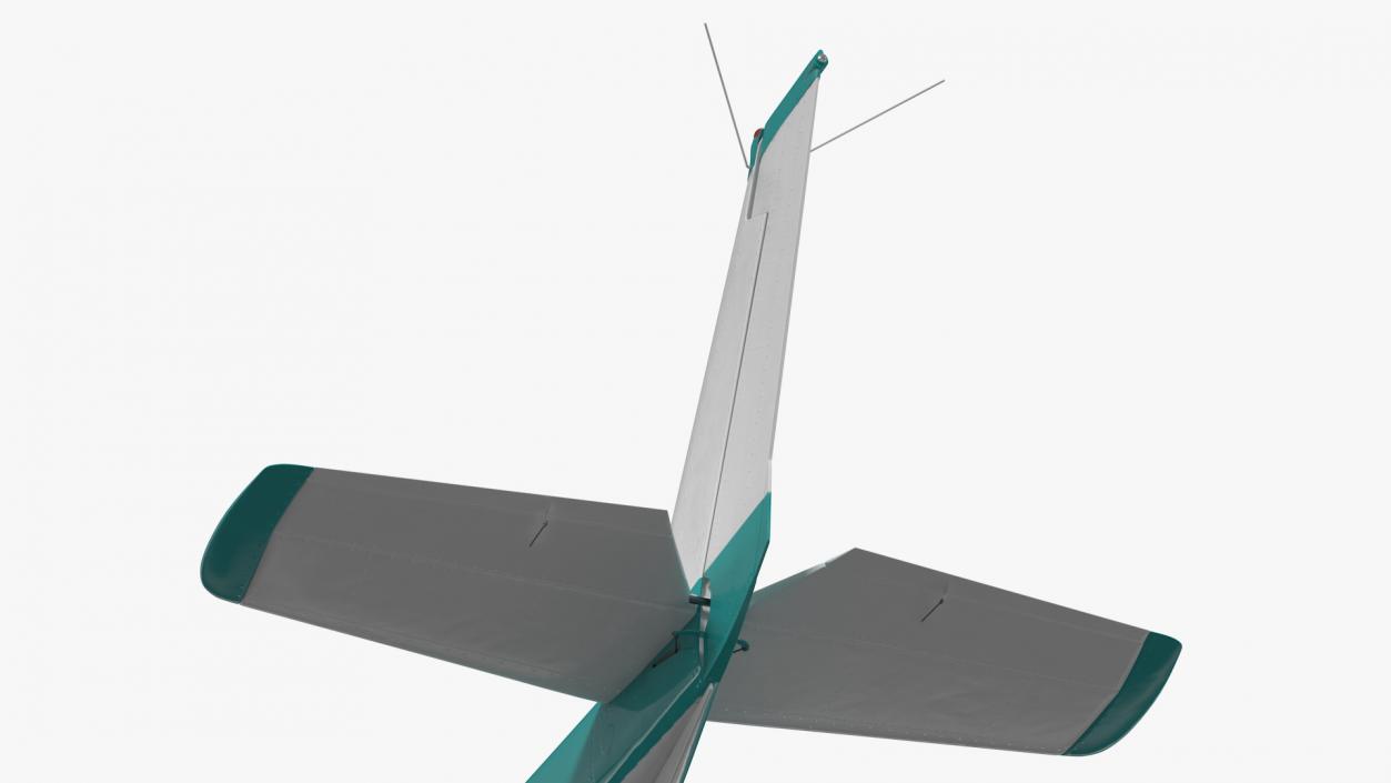 3D model Light Floatplane Aircraft