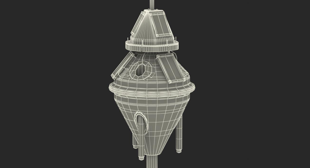 Meteorological Buoy 3D model