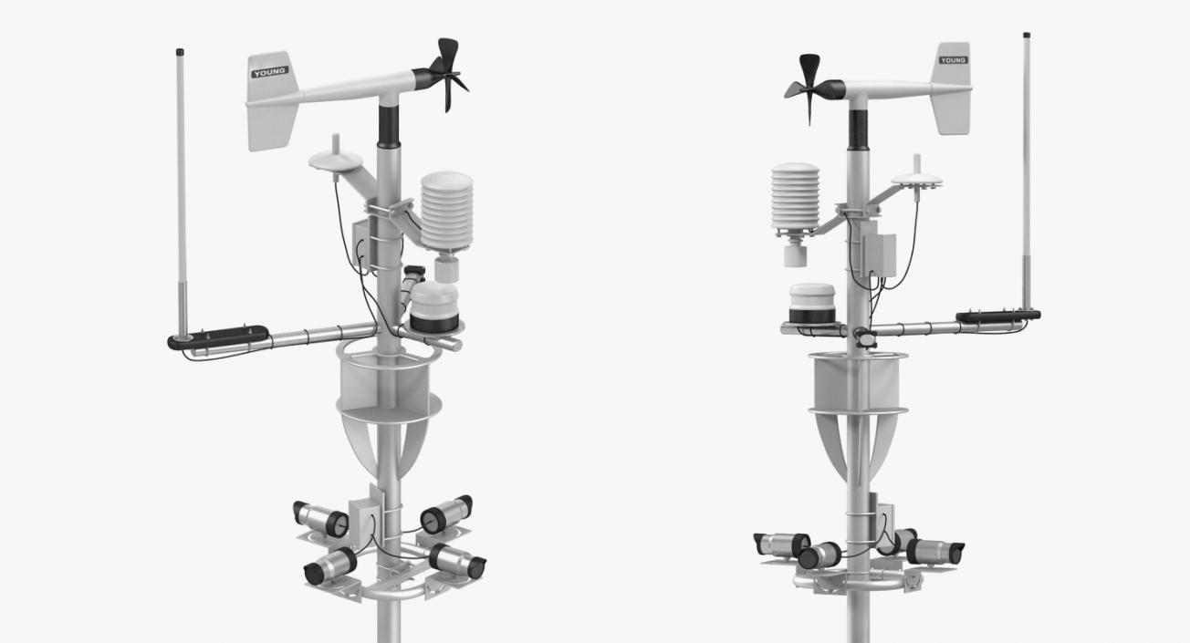 Meteorological Buoy 3D model