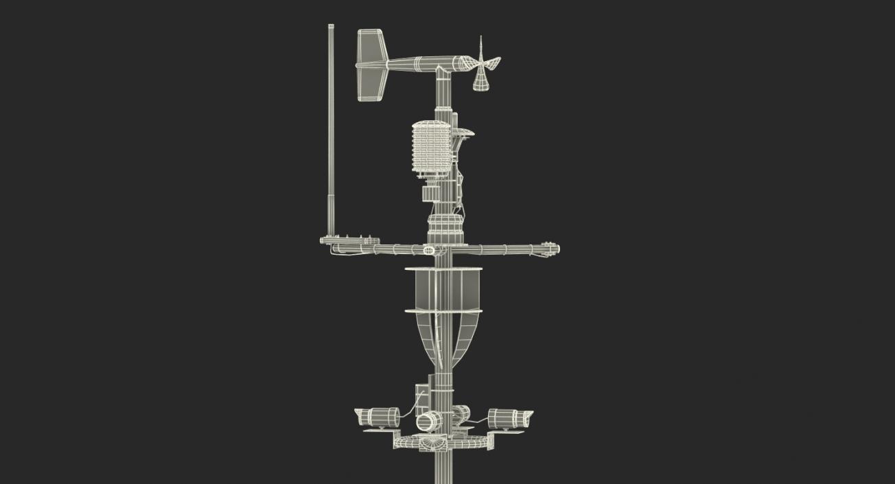 Meteorological Buoy 3D model