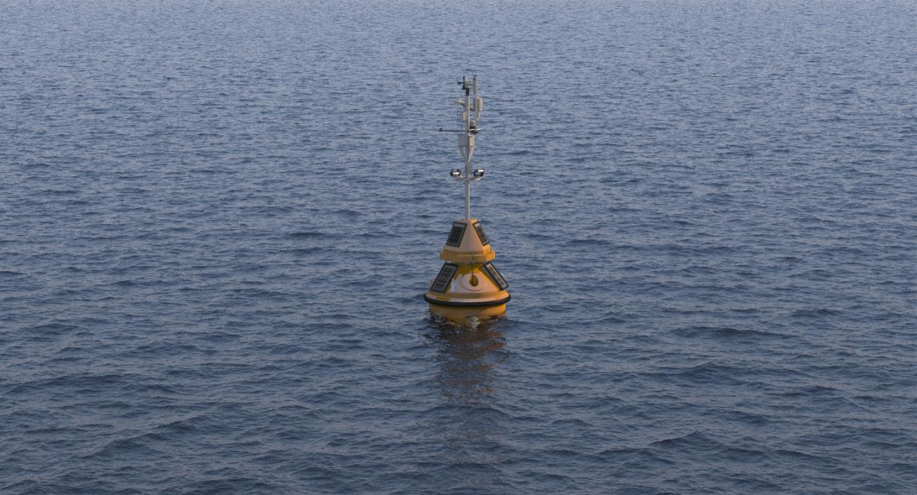 Meteorological Buoy 3D model