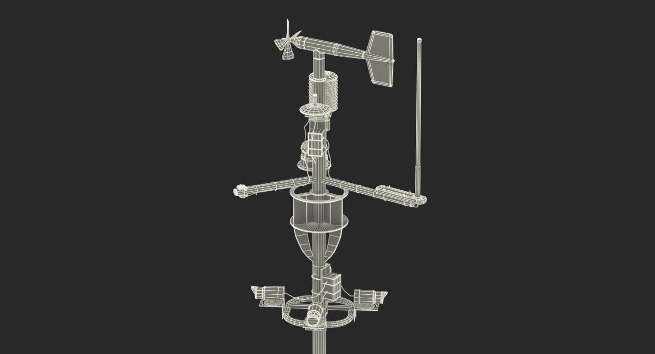 Meteorological Buoy 3D model