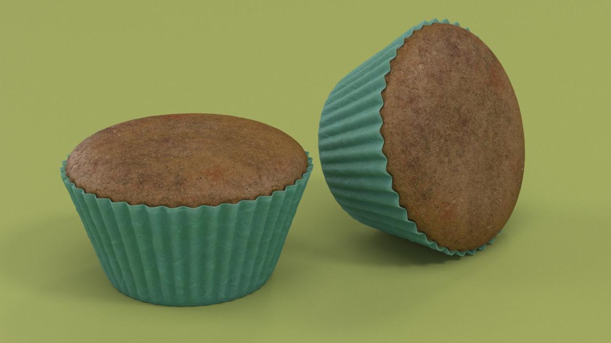 Cupcake Base and Liner 3D