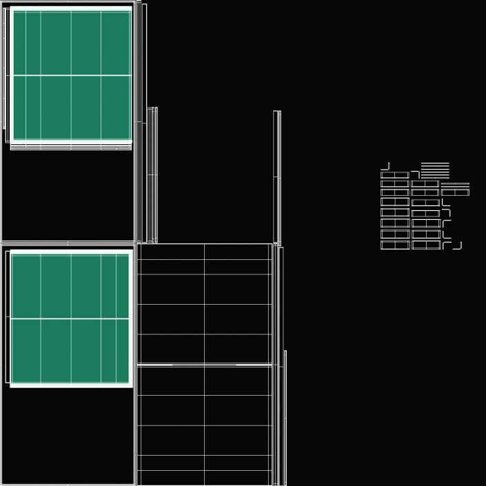 3D model Ping Pong Table with Paddle Generic