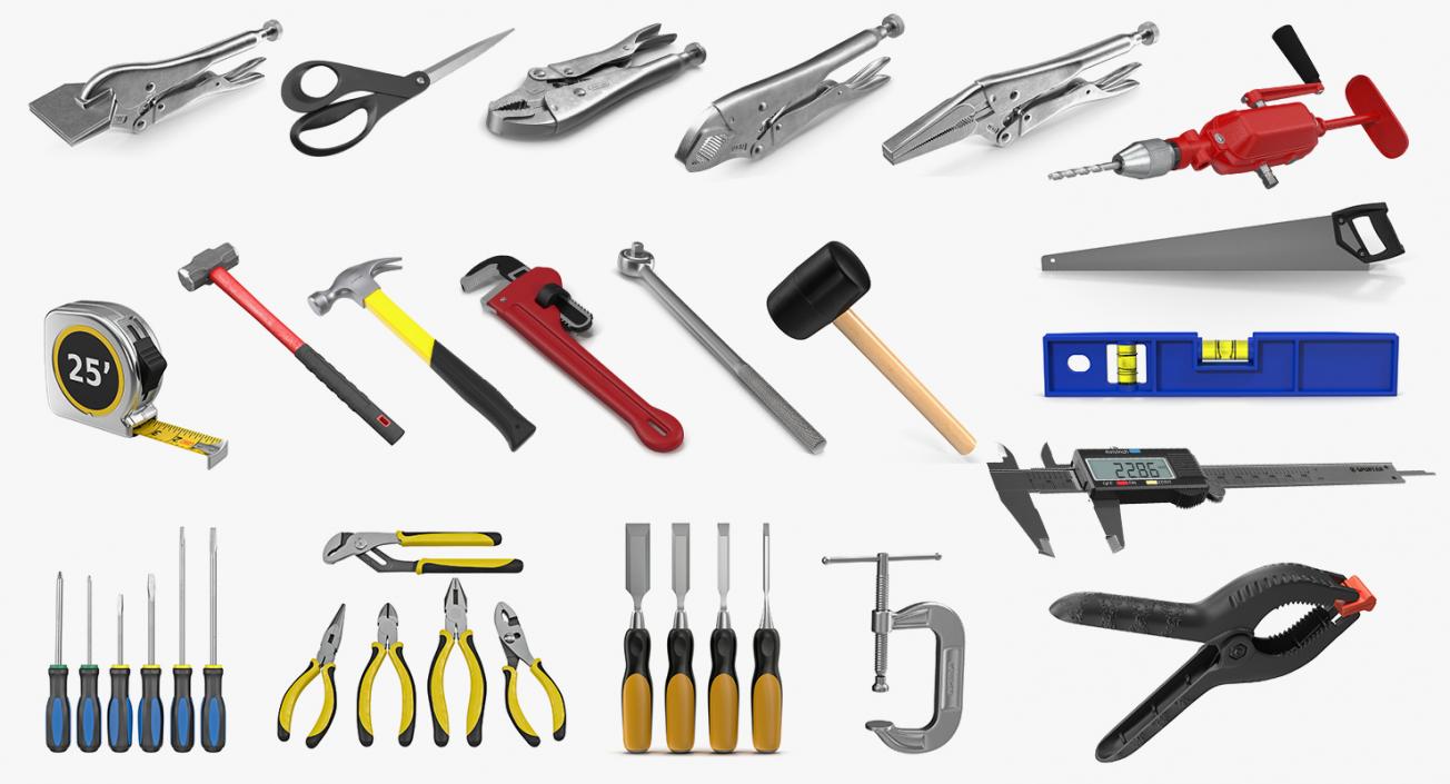 3D Tools Collection 8 model