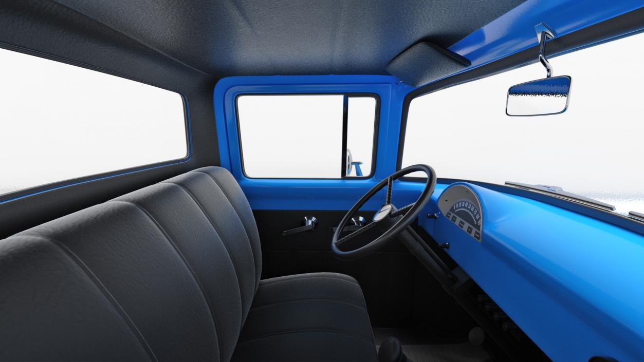 1956 Ford F100 Pickup Truck 3D