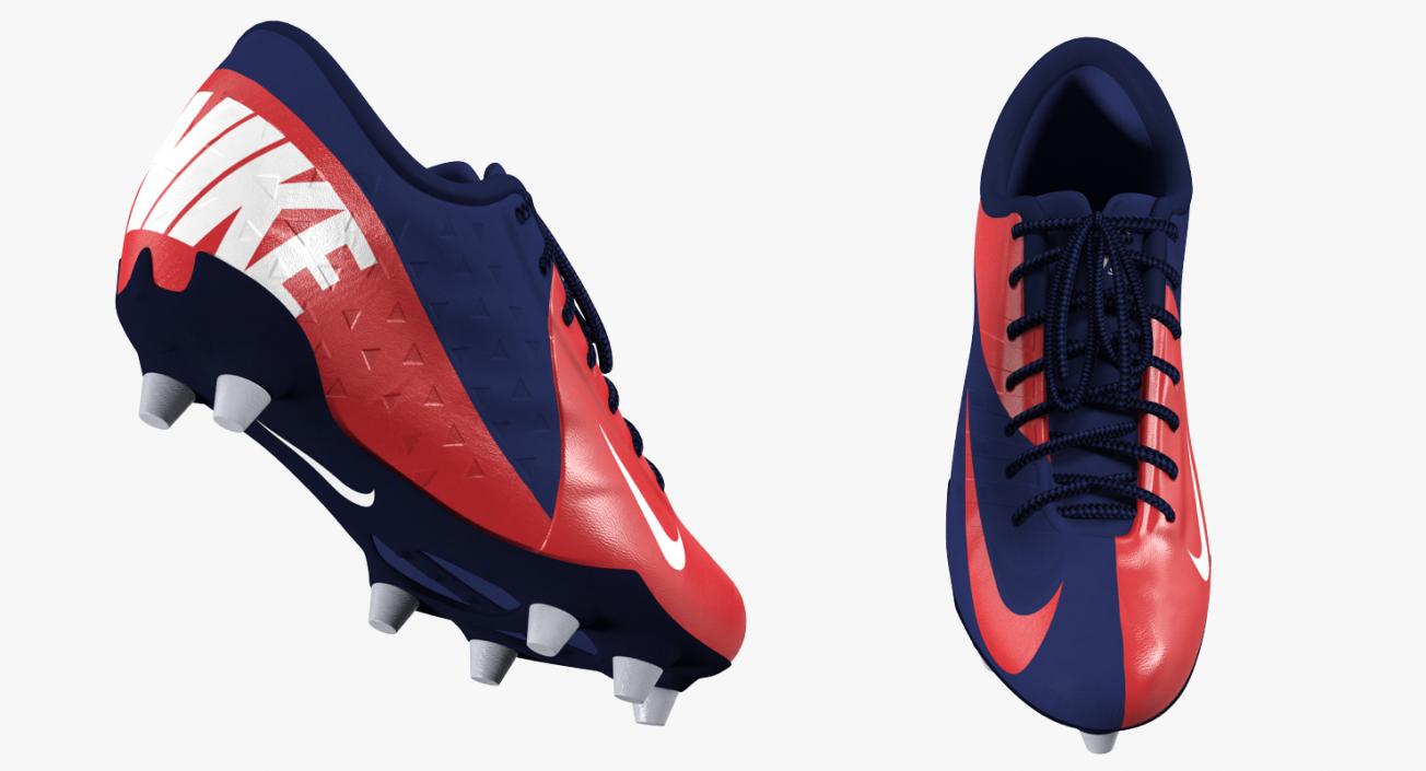 3D model American Football Player Nike Boots