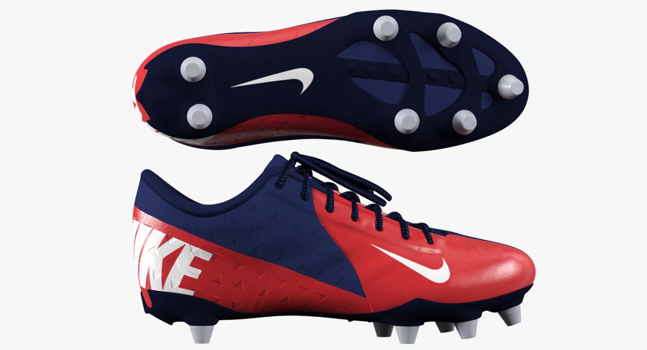 3D model American Football Player Nike Boots