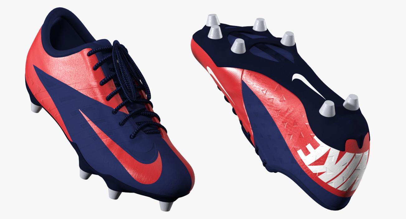 3D model American Football Player Nike Boots