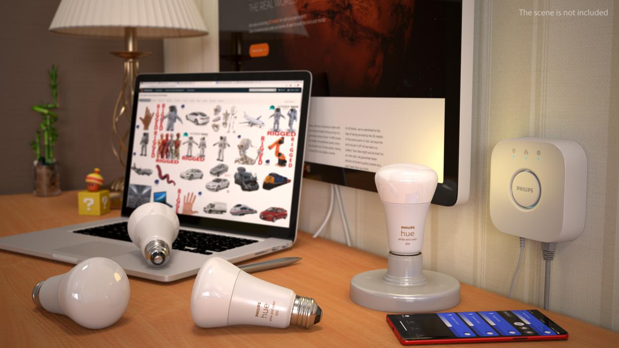 Smart Bulbs Collection 3D