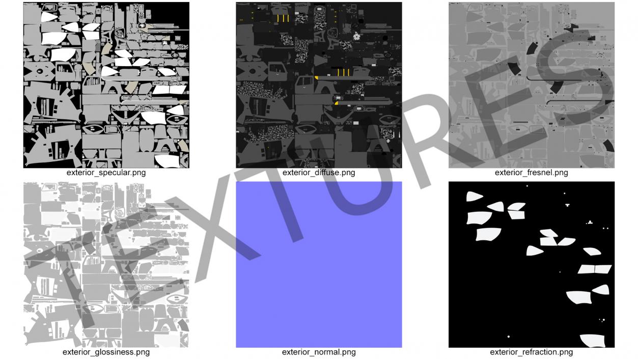 3D Multi Sensor Thermal Night Vision model