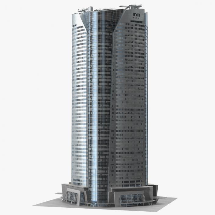 3D model Roppongi Hills Mori Tower