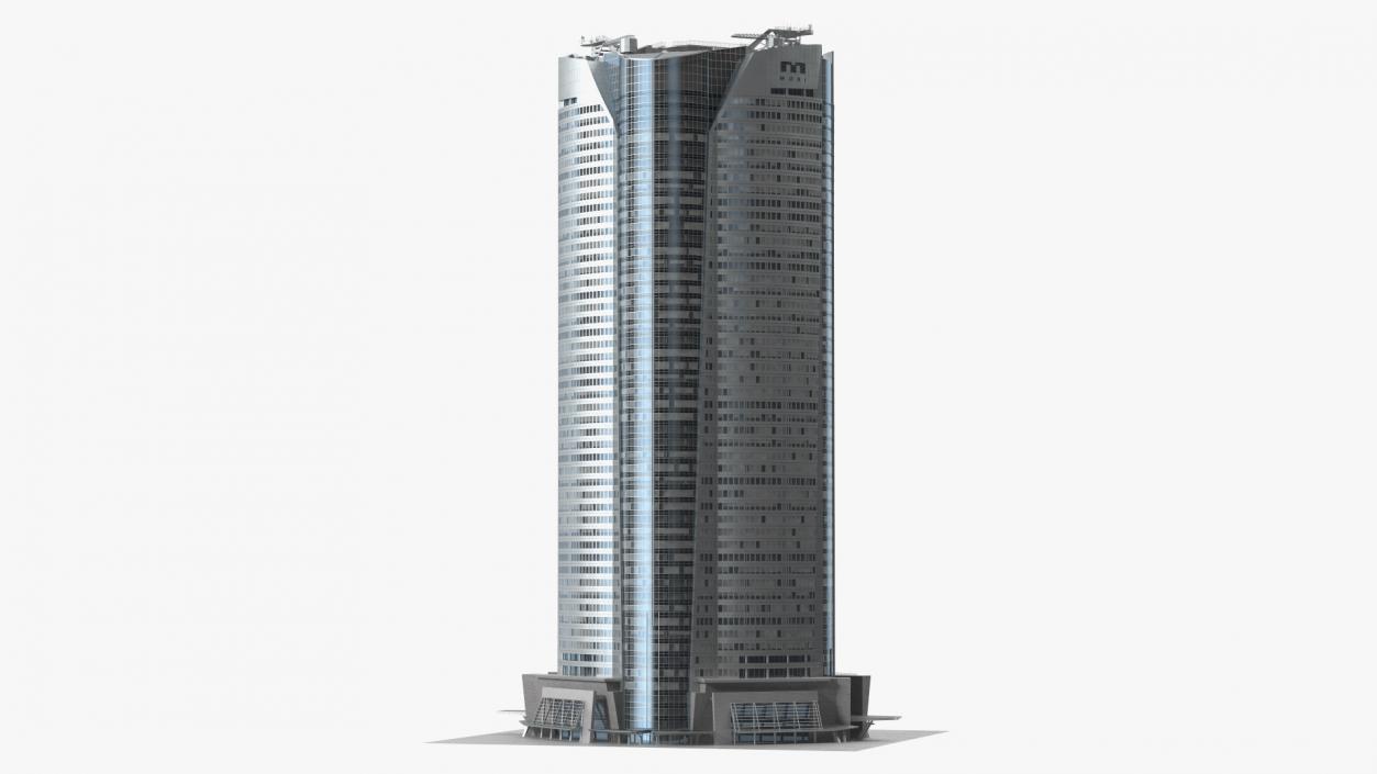 3D model Roppongi Hills Mori Tower