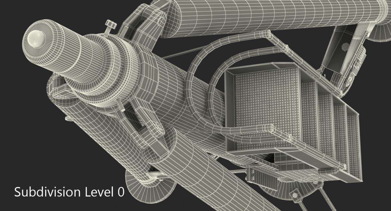 Aircraft Tripod Jack Rigged 3D