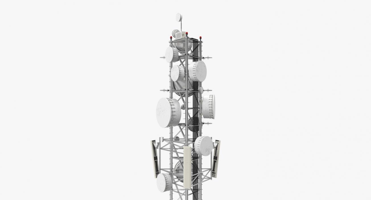 3D Cell Phone Tower 3 model