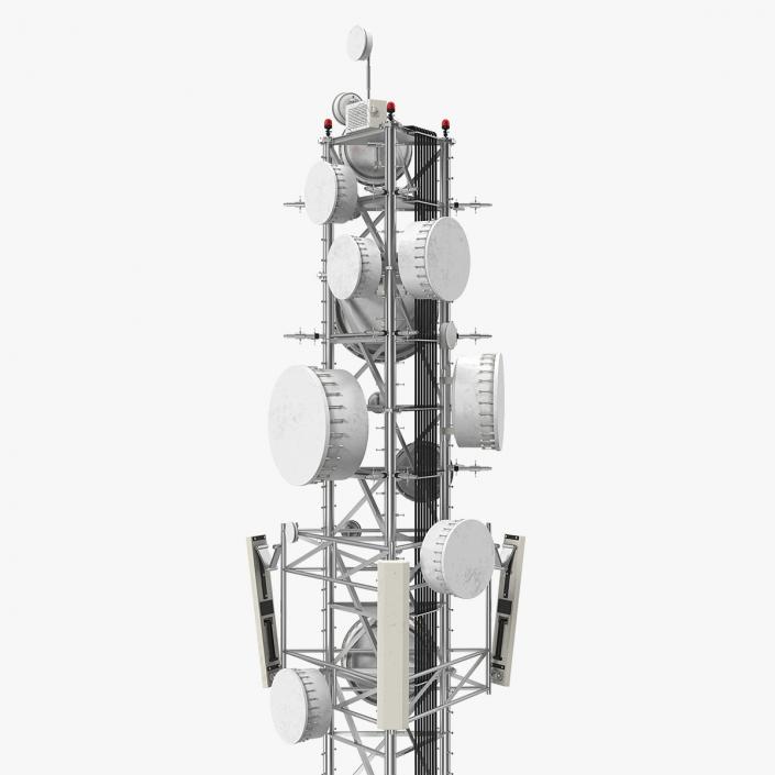 3D Cell Phone Tower 3 model