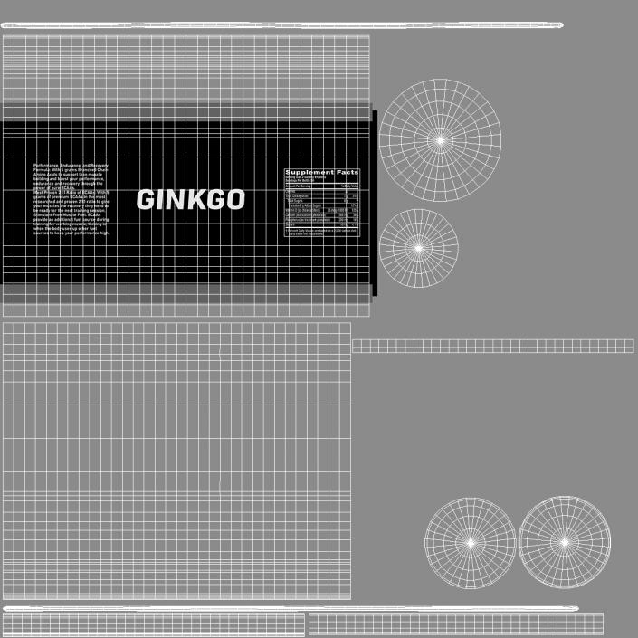 3D model Ginkgo Jar