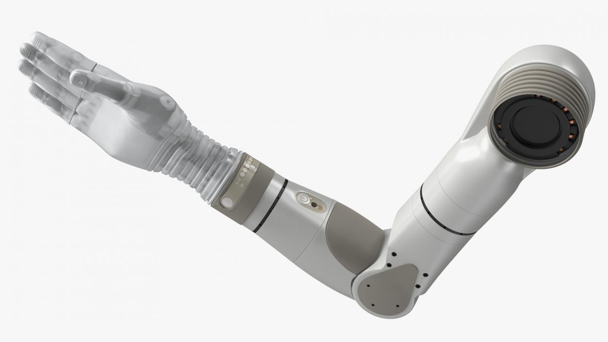 3D Bionic Arm Deka Rigged for Cinema 4D