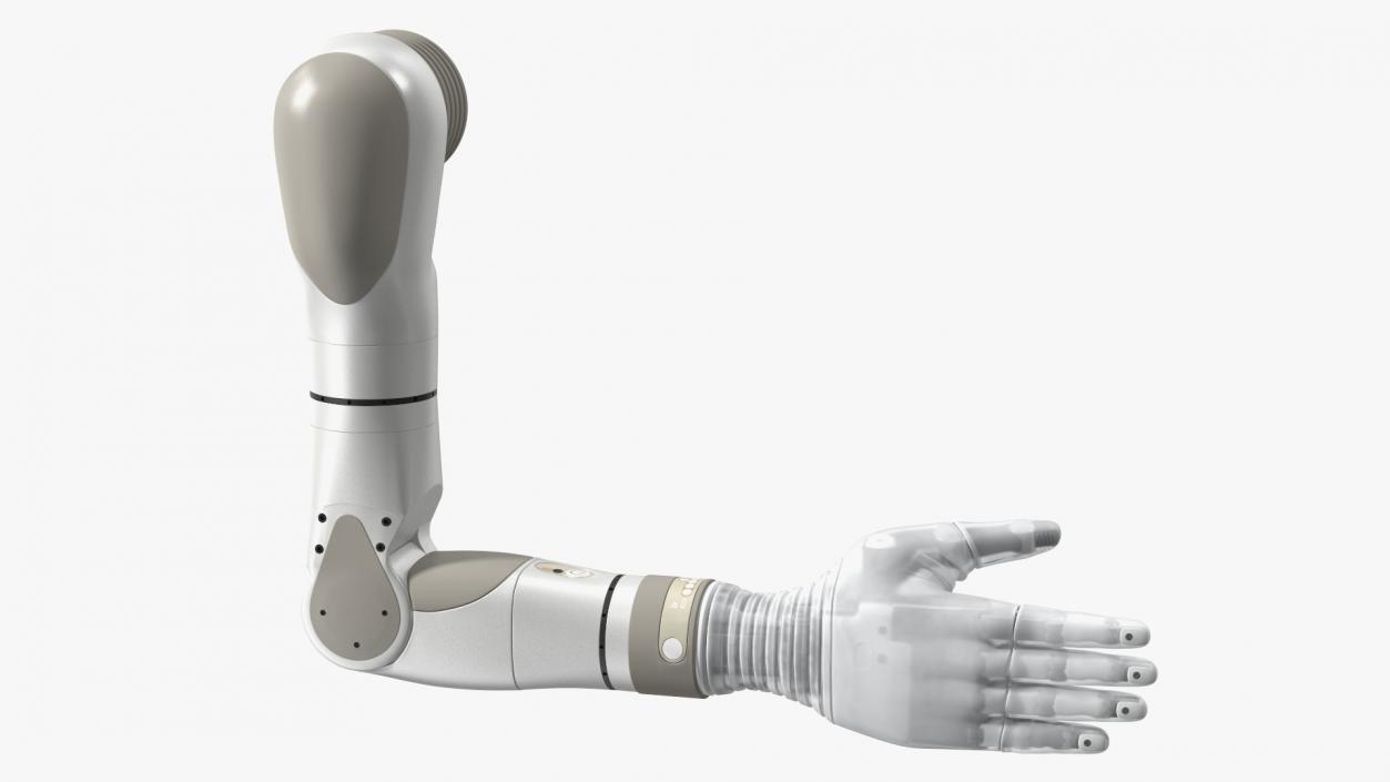 3D Bionic Arm Deka Rigged for Cinema 4D