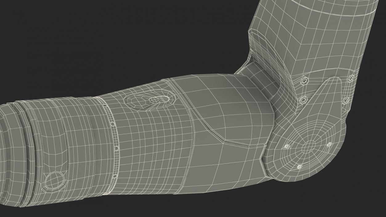 3D Bionic Arm Deka Rigged for Cinema 4D