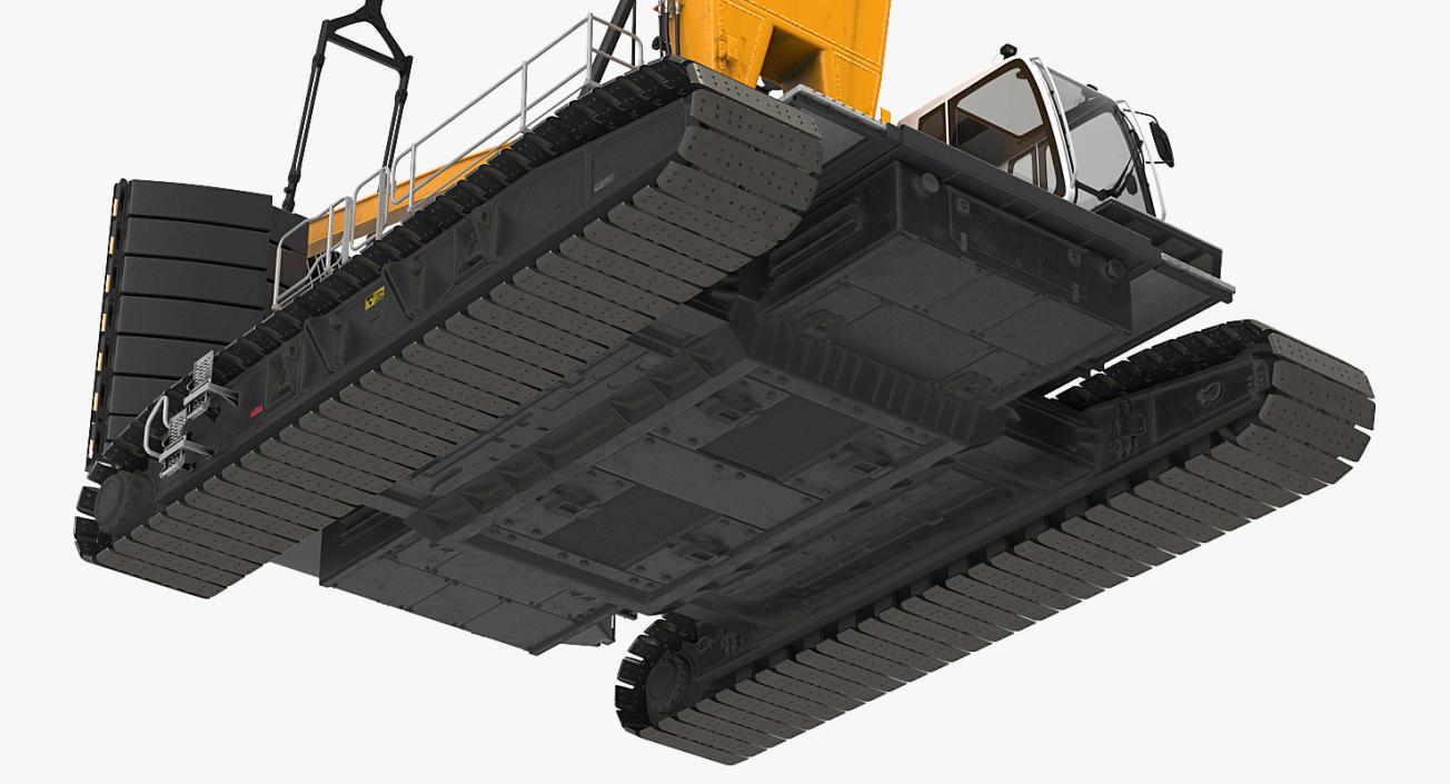 Crawler Crane Liebherr LR1250 3D model