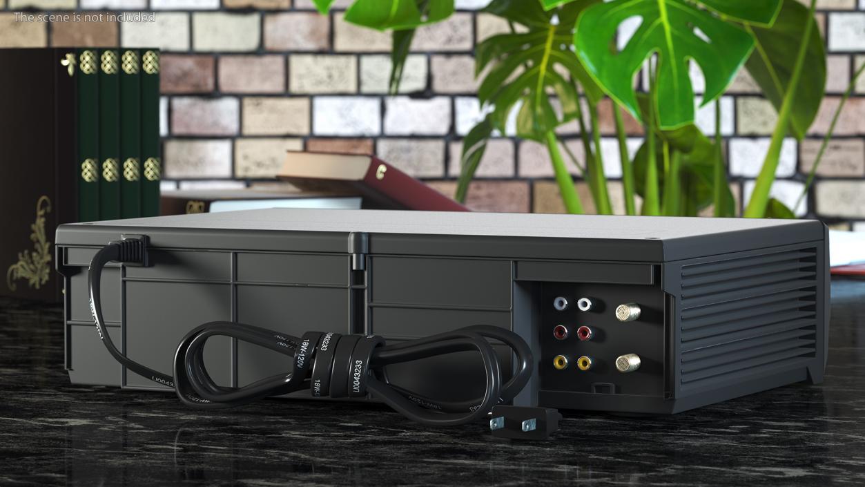 VHS Tape Player Recorder 3D model