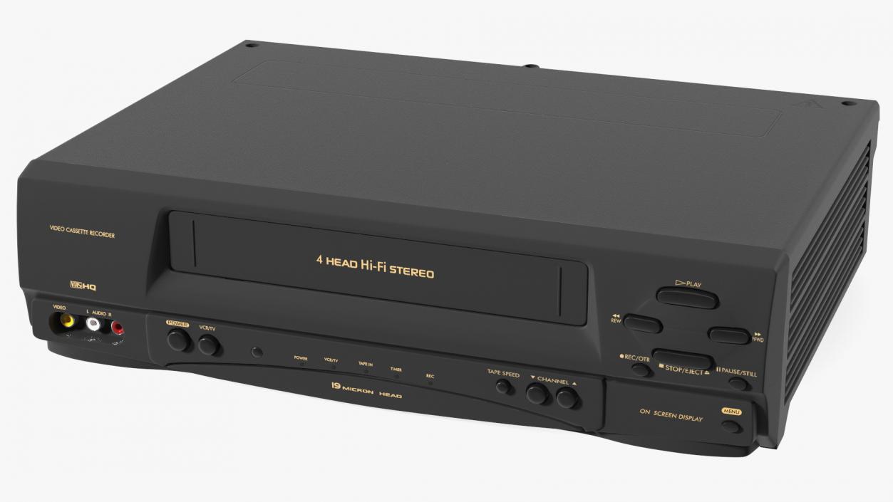 VHS Tape Player Recorder 3D model