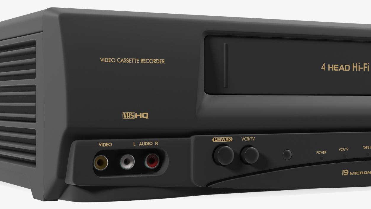 VHS Tape Player Recorder 3D model