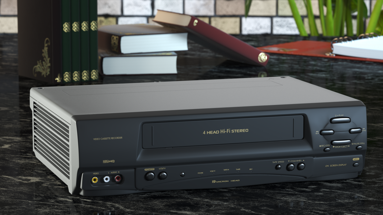 VHS Tape Player Recorder 3D model