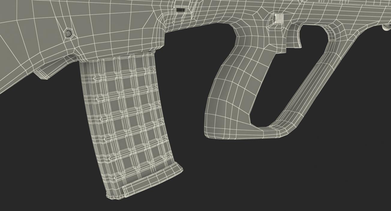 3D Assault Rifle Steyr AUG A3