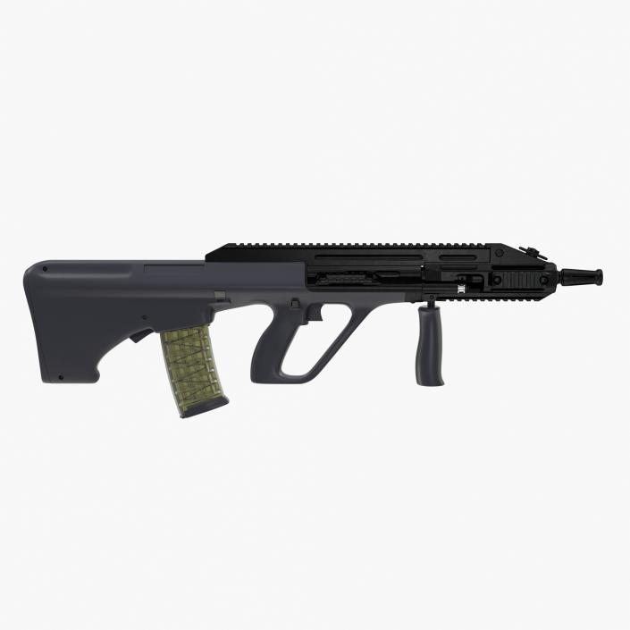 3D Assault Rifle Steyr AUG A3