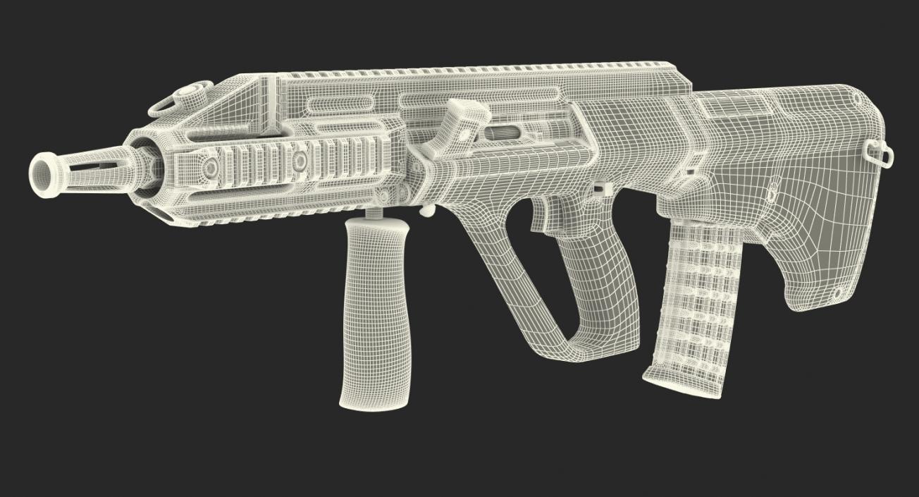 3D Assault Rifle Steyr AUG A3