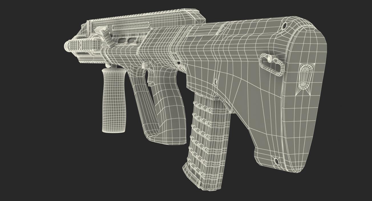 3D Assault Rifle Steyr AUG A3