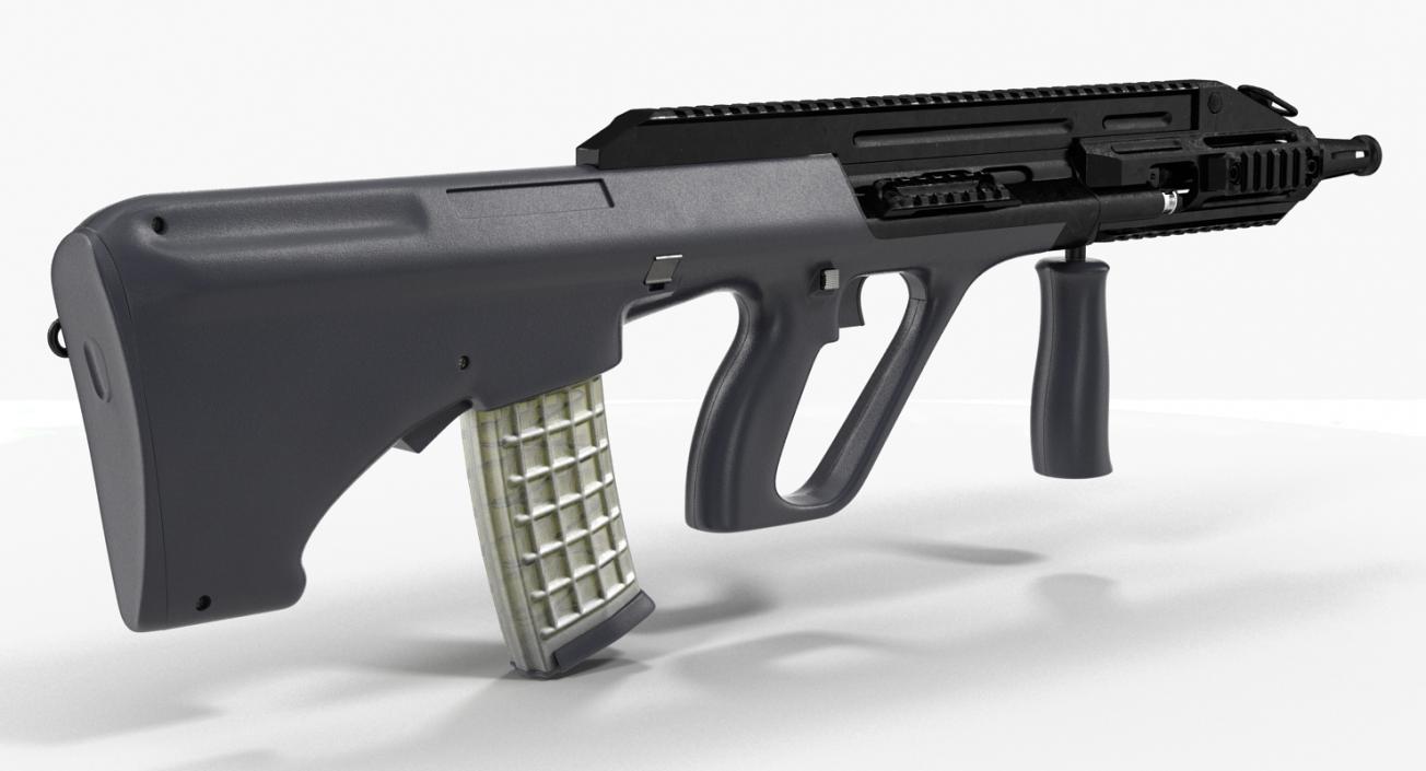 3D Assault Rifle Steyr AUG A3