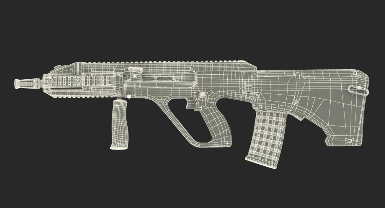 3D Assault Rifle Steyr AUG A3