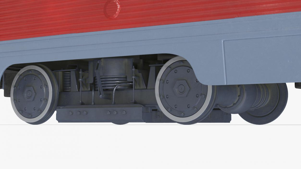 3D Soviet Tram KTM-5 New