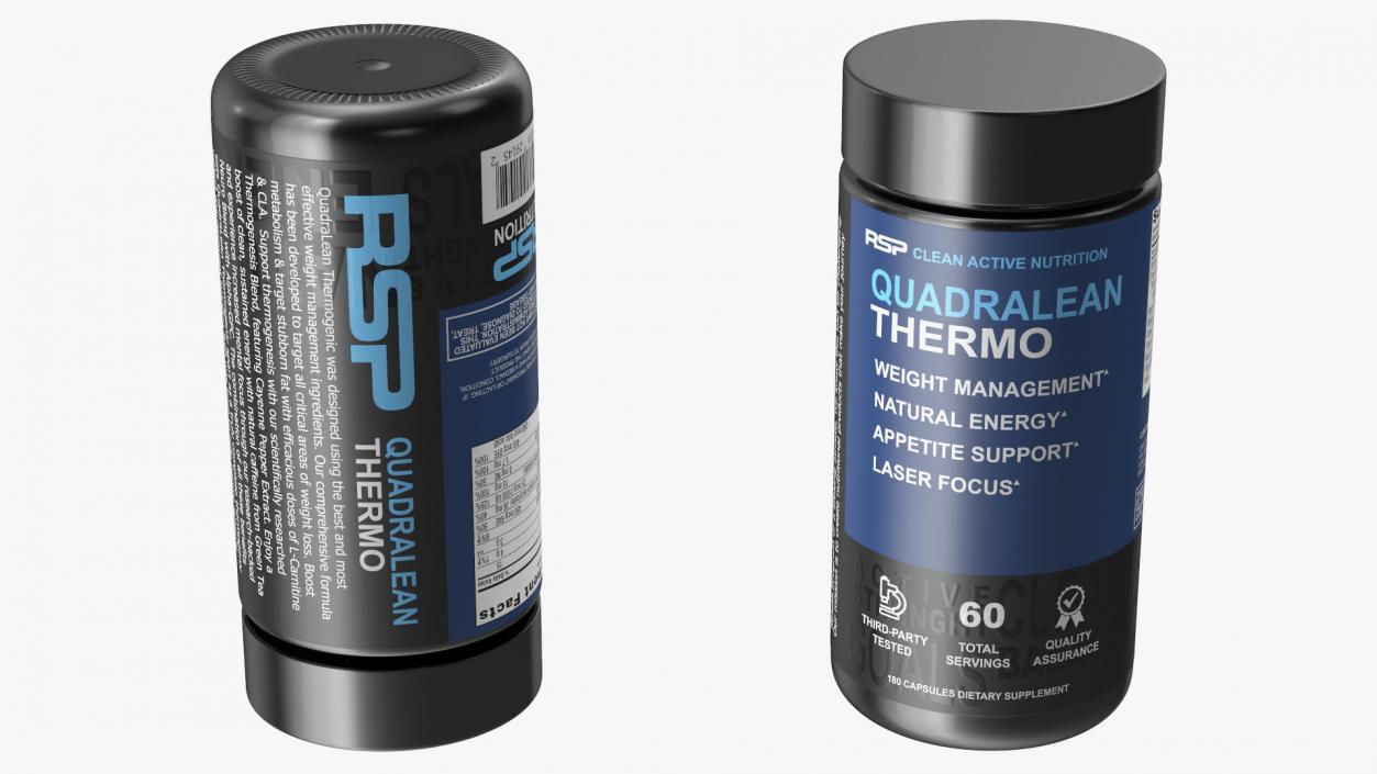 3D QuadraLean Thermo Fat Burner model