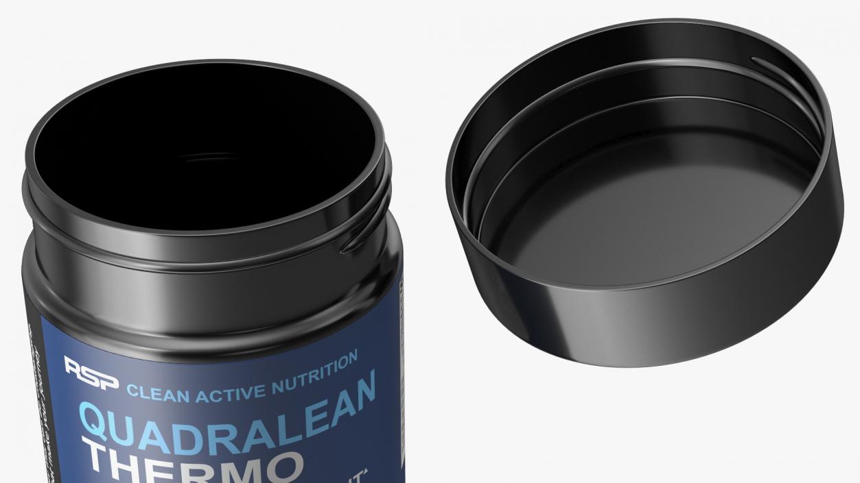 3D QuadraLean Thermo Fat Burner model