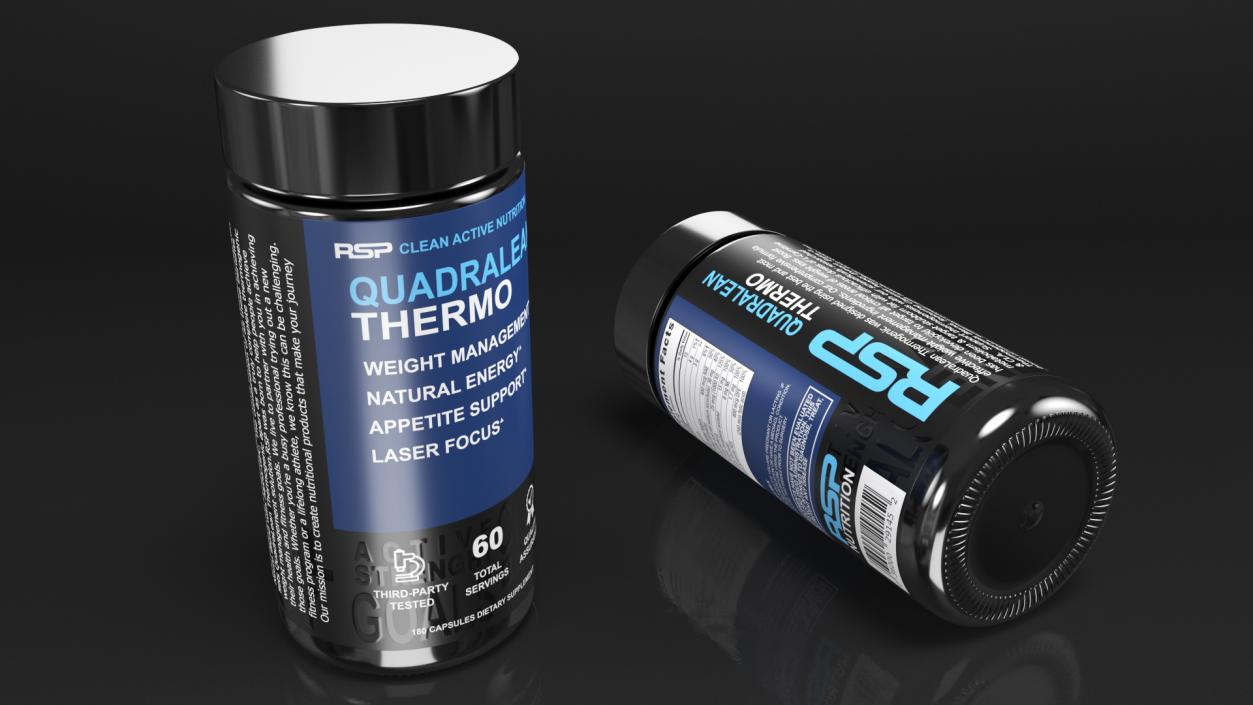 3D QuadraLean Thermo Fat Burner model