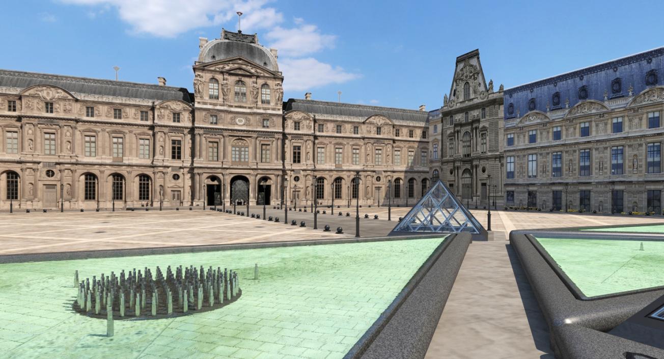 3D Historical France Architecture Collection