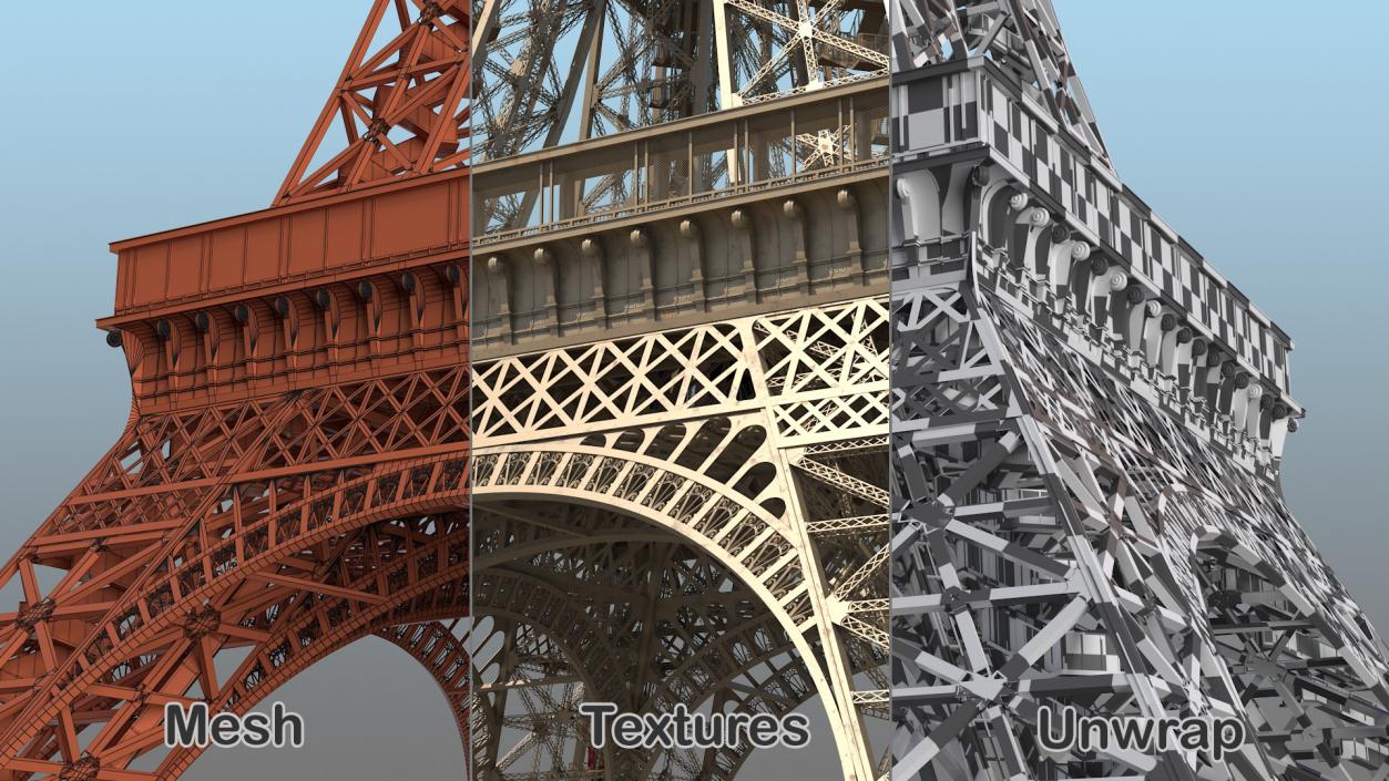 3D Historical France Architecture Collection