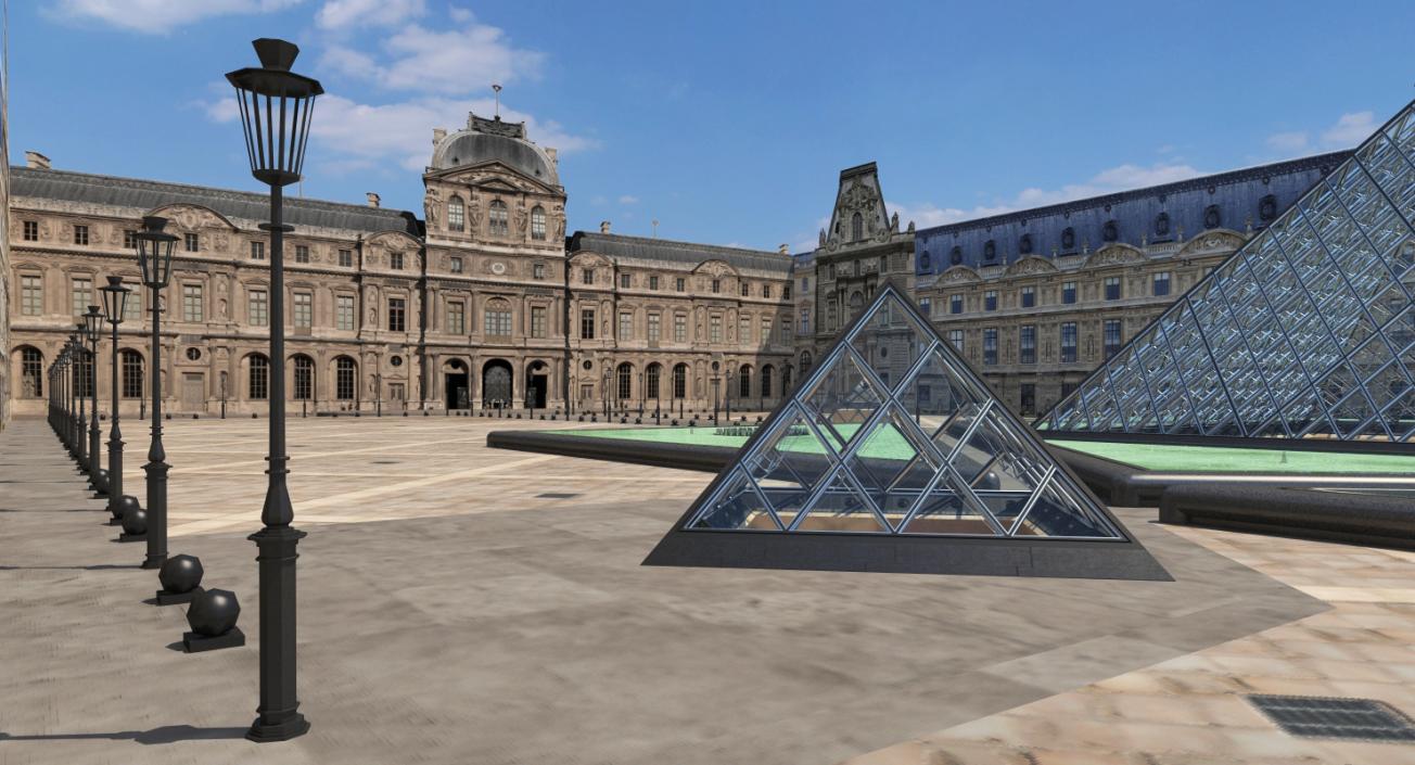 3D Historical France Architecture Collection