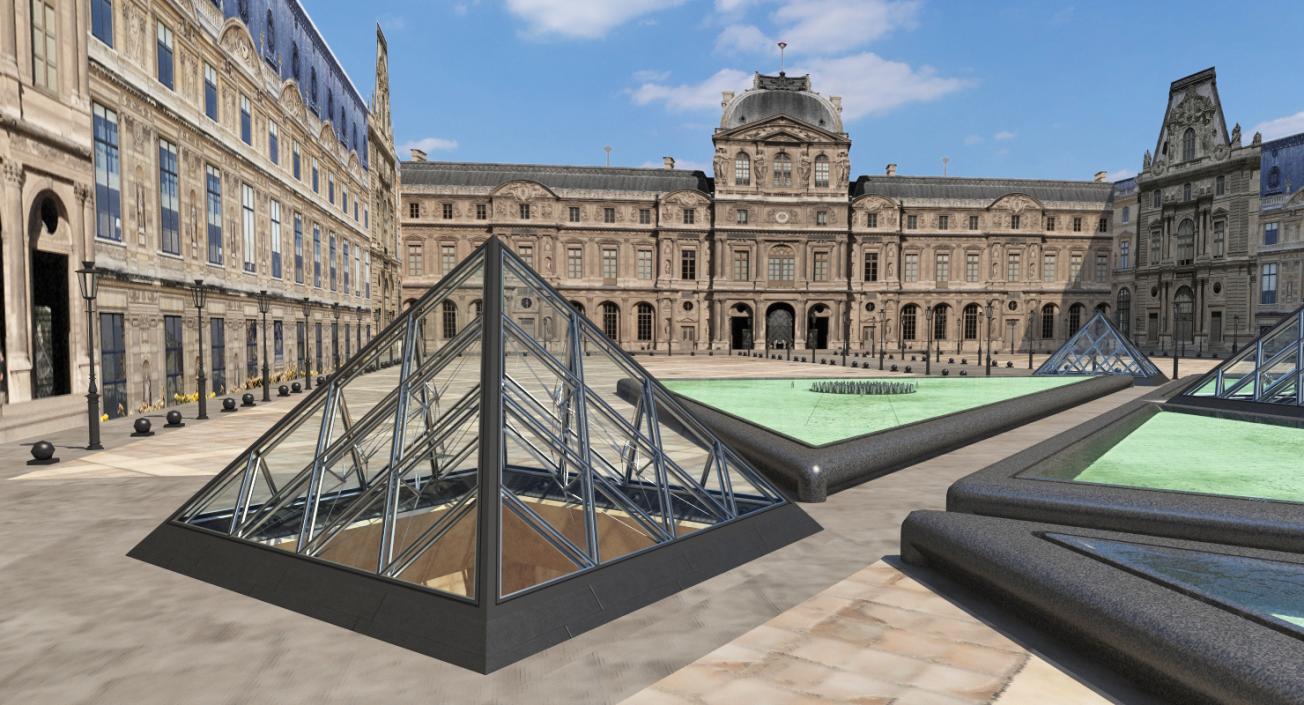 3D Historical France Architecture Collection