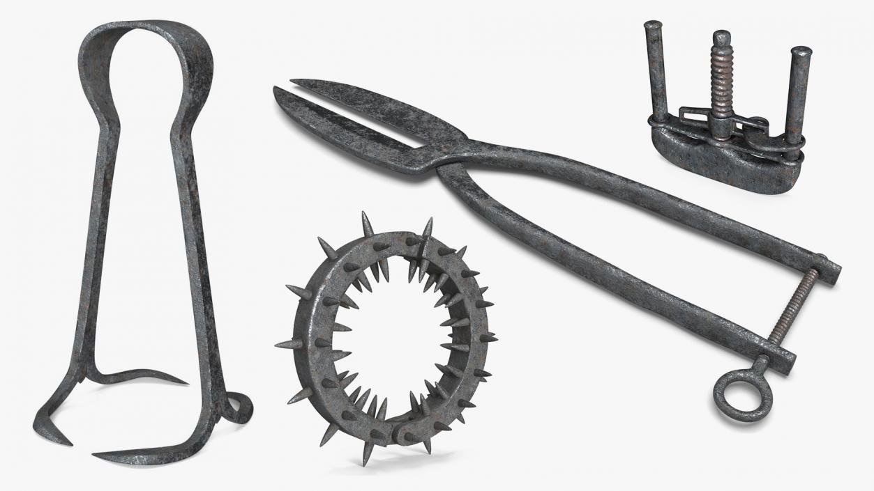 3D Torture Devices Collection 3 model